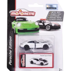 Porsche Taycan Turbo S - Vit - Porsche Edition - Majorette