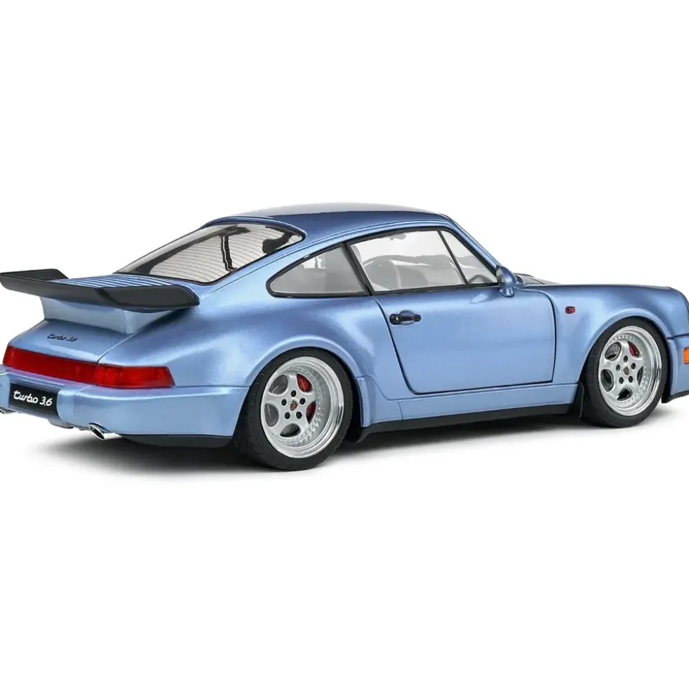 Porsche 911 (964) Turbo - 1990 - Blå - Solido - 1:18