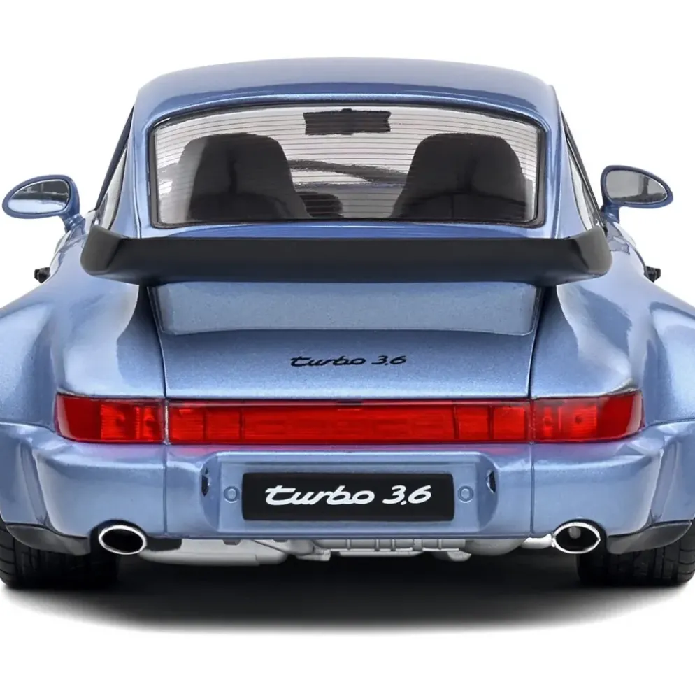 Porsche 911 (964) Turbo - 1990 - Blå - Solido - 1:18