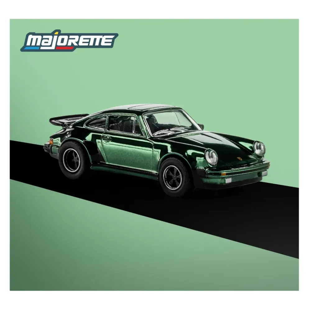 1975 Porsche 911 (930) Turbo - Grön - Collection Series - Majorette - 1:64