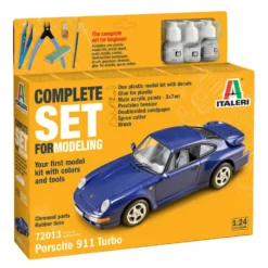Porsche 911 Turbo - Komplett Byggset 72013 - Italeri - 1:24
