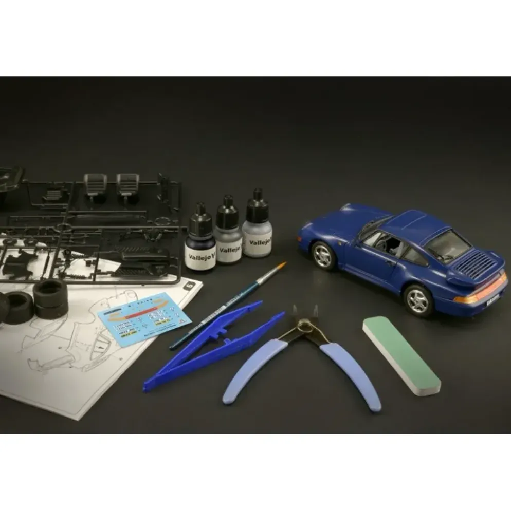 Porsche 911 Turbo - Komplett Byggset 72013 - Italeri - 1:24