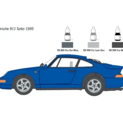 Porsche 911 Turbo - Komplett Byggset 72013 - Italeri - 1:24