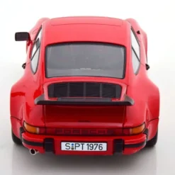 Porsche 911 (930) Turbo 3.0 - 1976 - Röd - KK-Scale 1:18