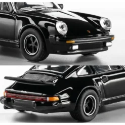 1975 Porsche 930 Turbo - Svart - Collection Series - Majorette - 1:64
