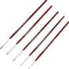 Pure Sable Brush Set - 5 Penslar - PPB2201/S1 - Model Craft