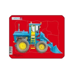 Pussel - Traktor med skopa - Larsen