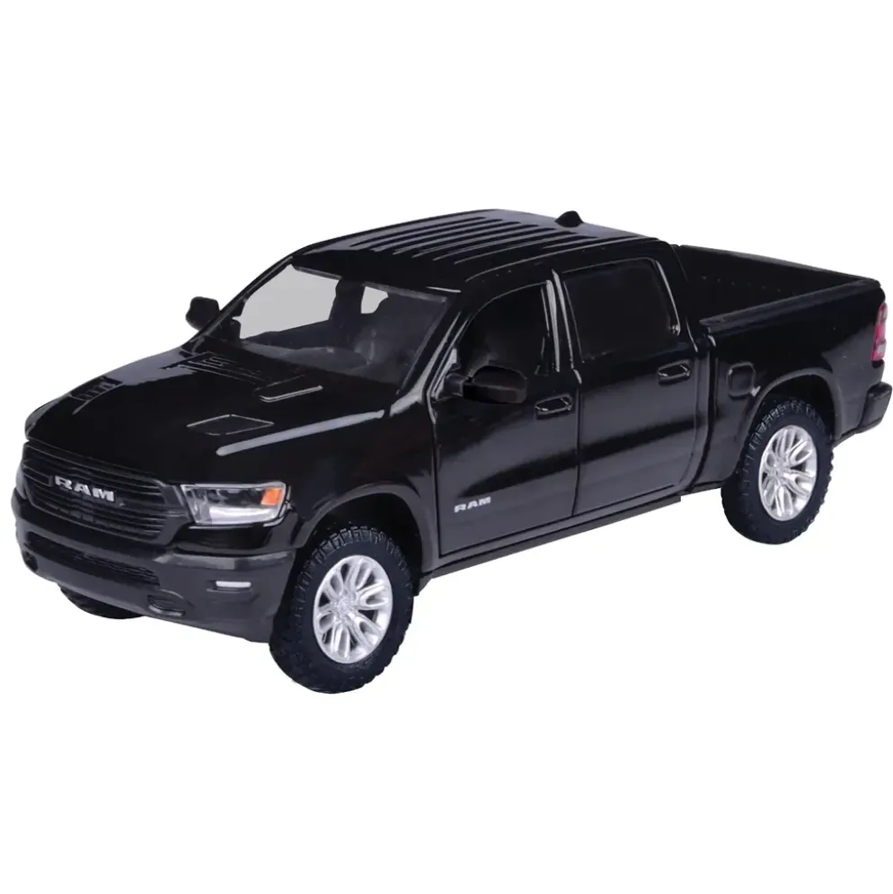 2019 RAM 1500 Crew Cab Laramie - Svart - Motormax - 1:27