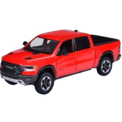 2019 RAM 1500 Crew Cab Rebel - Röd - Motormax - 1:27