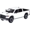 2019 RAM 1500 Crew Cab Rebel - Vit - Motormax - 1:27