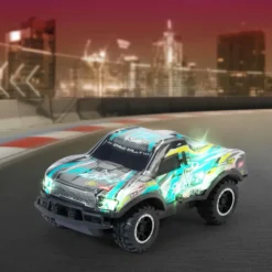 RC Glow Truggy - Radiostyrd Bil - Dickie Toys - 17 cm
