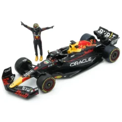 Red Bull - RB19 - Bil och Max samlarfigur - Bburago - 1:24