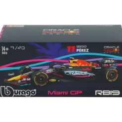Red Bull - RB19 - Miami GP - Sergio Perez - Bburago - 1:43