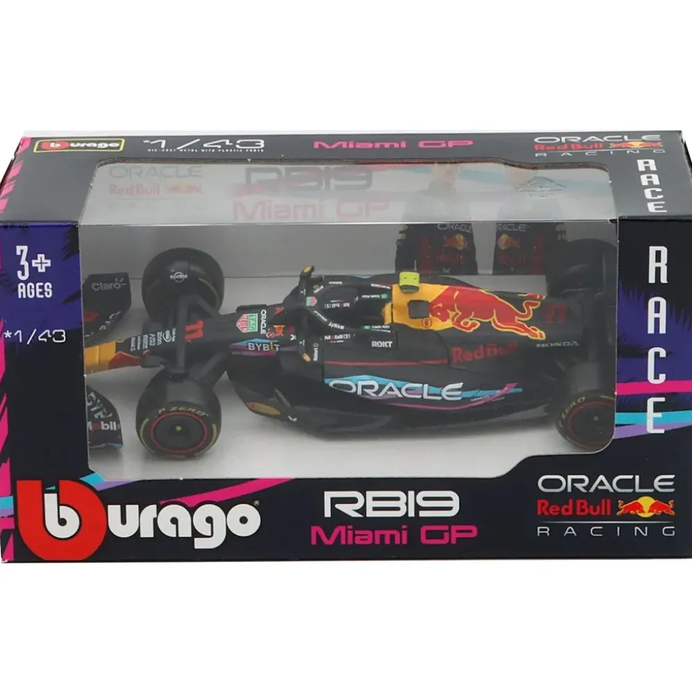 Red Bull - RB19 - Miami GP - S.Perez - Bburago - 1:43