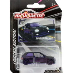 Renault Clio 16S - Svart / Lila - LE 10 - Majorette