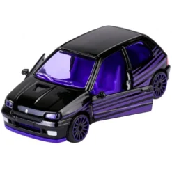 Renault Clio 16S - Svart / Lila - LE 10 - Majorette
