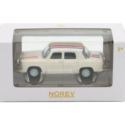 Renault 8 Gordini - 1968 - Gräddvit - Norev - 1:64