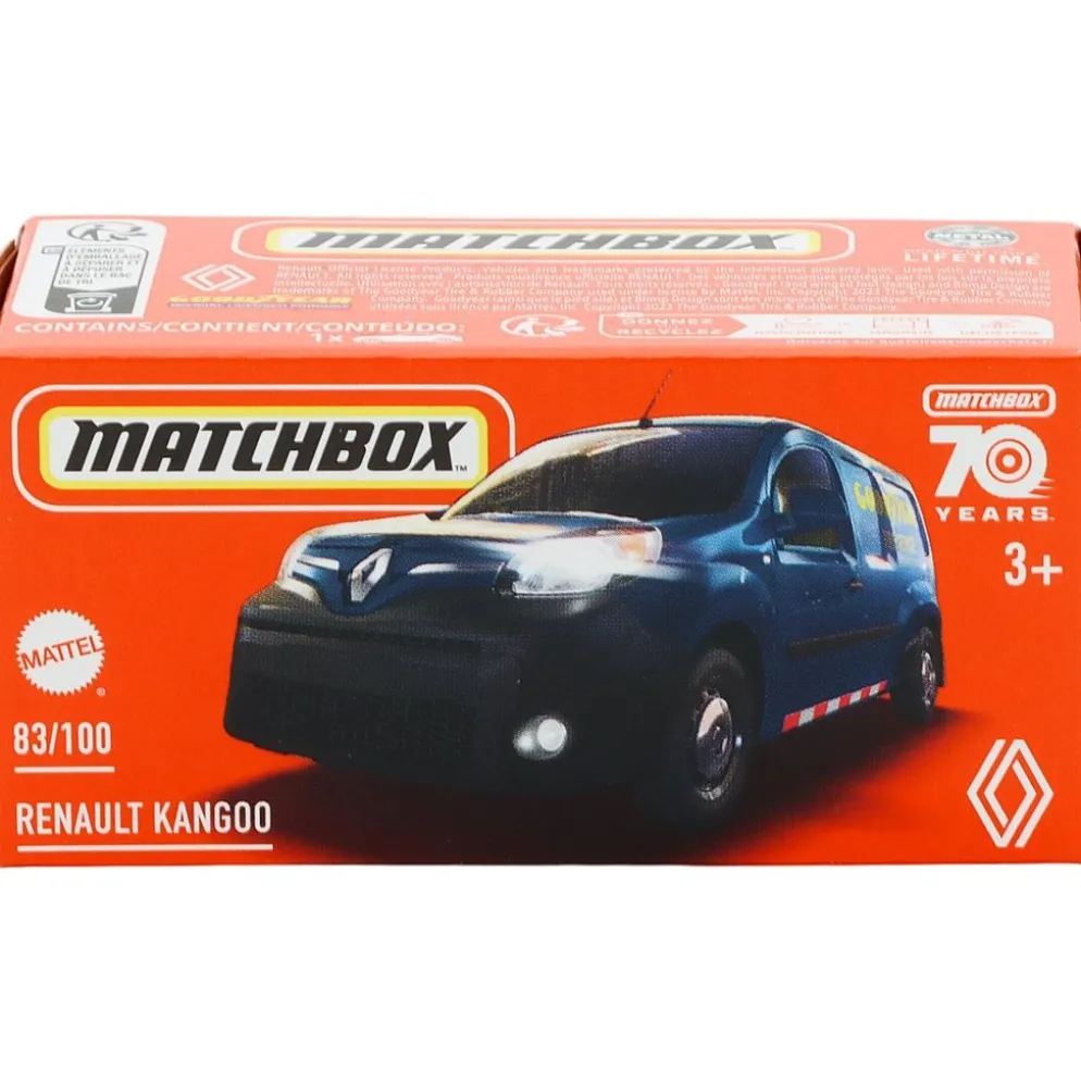 Renault Kangoo - Blå - Goodyear - Power Grab - Matchbox