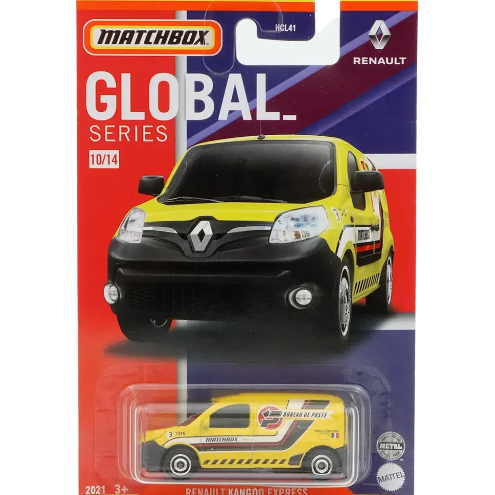 Renault Kangoo Express - Fransk Postbil - Global - Matchbox
