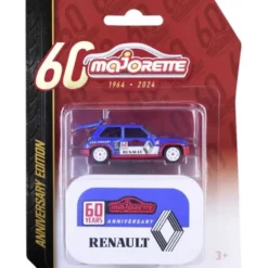 Renault 5 Turbo - Blå - Majorette 60 Years - 7 cm