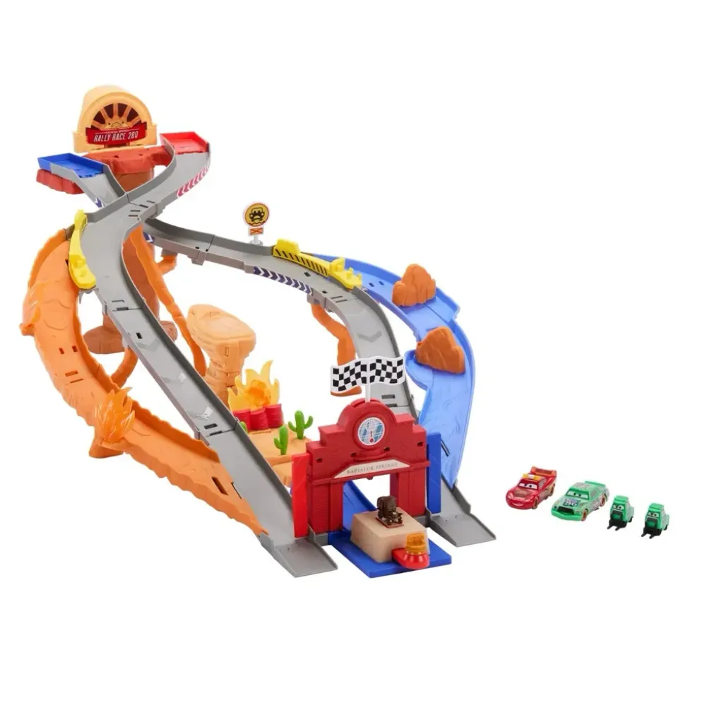 Rescue Road Raceway - Disney Pixar Cars - Mattel