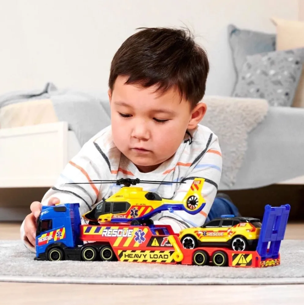 Rescue Transporter - Volvo FH16 + Volvo XC40 - Dickie Toys