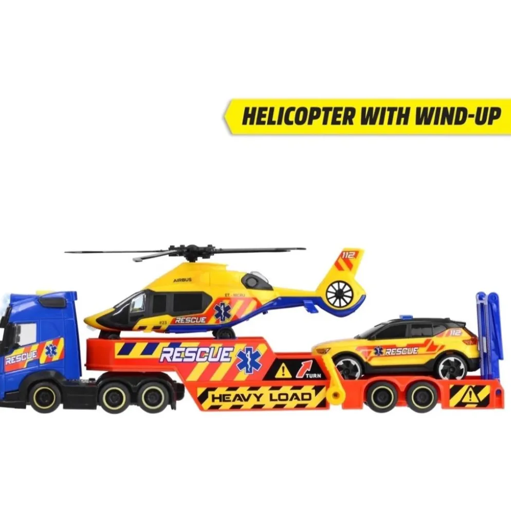 Rescue Transporter - Volvo FH16 + Volvo XC40 - Dickie Toys