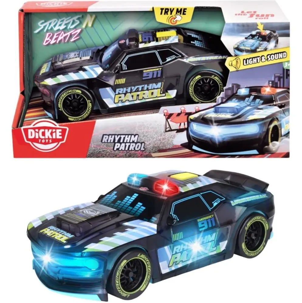 Rhythm Patrol - Streets 'N Beatz - Blåsvart - Dickie Toys