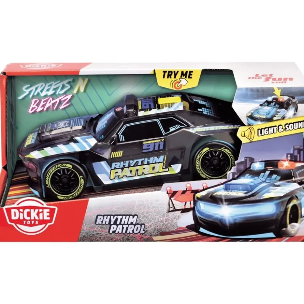 Rhythm Patrol - Streets 'N Beatz - Blåsvart - Dickie Toys