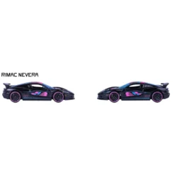 Rimac Nevera - Neon Racer Premium Cars - Majorette - 7 cm