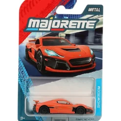 Rimac Nevera - Orange - Showroom Premium Cars - Majorette - 7 cm
