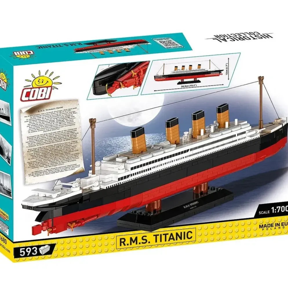 R.M.S. Titanic - Byggklossar - 1680 - COBI - 1:700