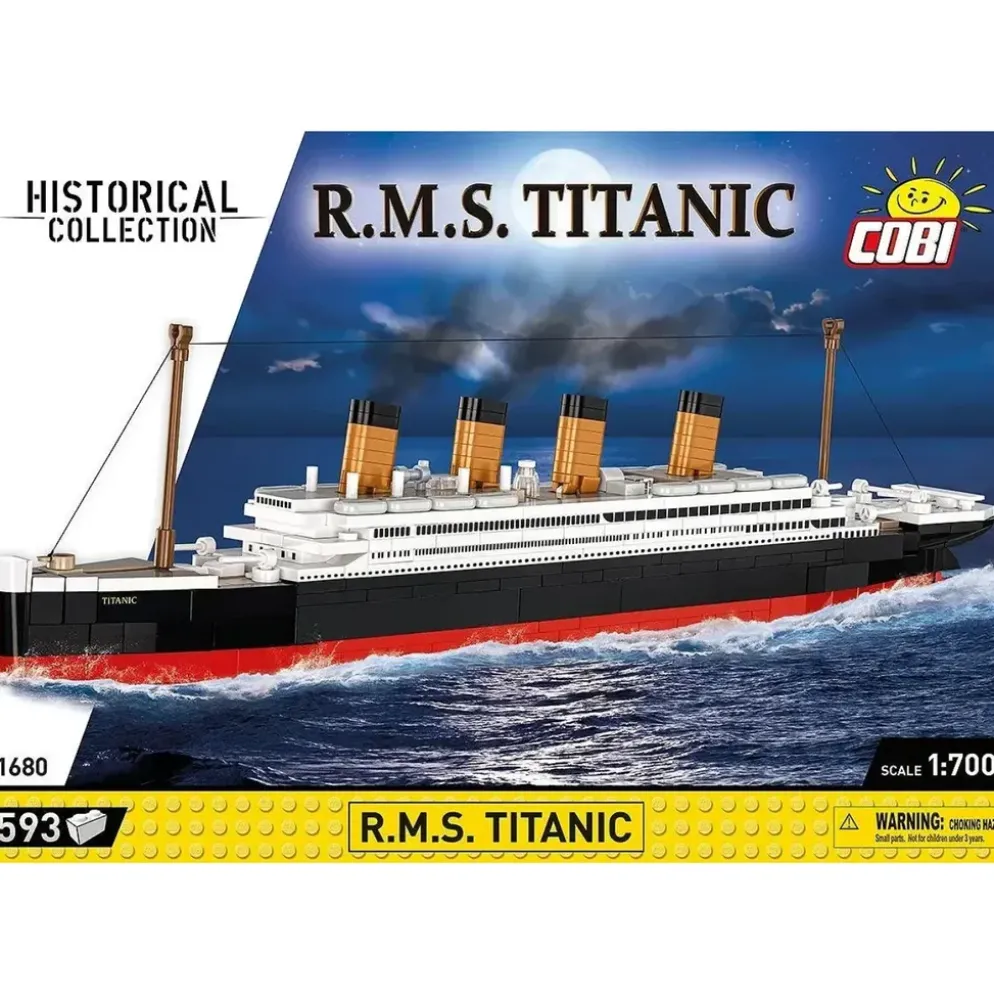 R.M.S. Titanic - Byggklossar - 1680 - COBI - 1:700