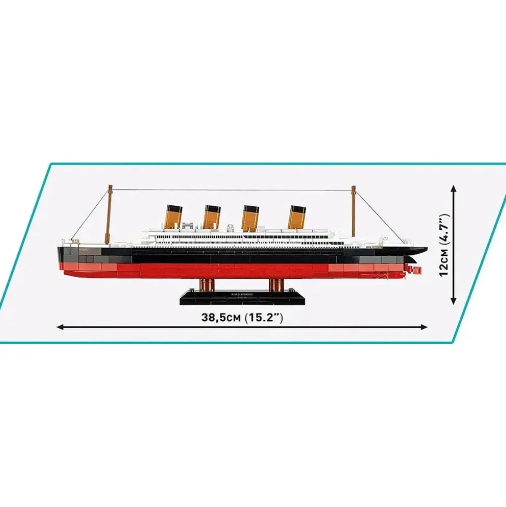 R.M.S. Titanic - Byggklossar - 1680 - COBI - 1:700