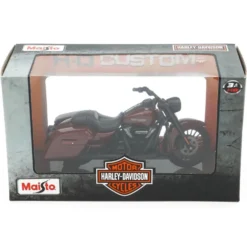 2017 Road King Special - Harley - Mörkröd - Maisto - 1:18