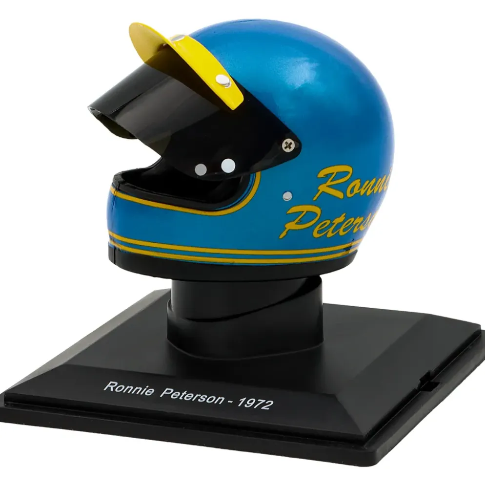 Ronnie Peterson - Hjälm - 1972 - Magazine Models - 1:5
