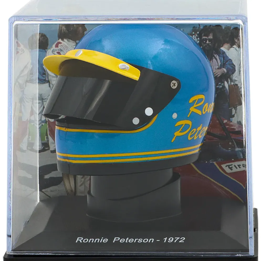 Ronnie Peterson - Hjälm - 1972 - Magazine Models - 1:5