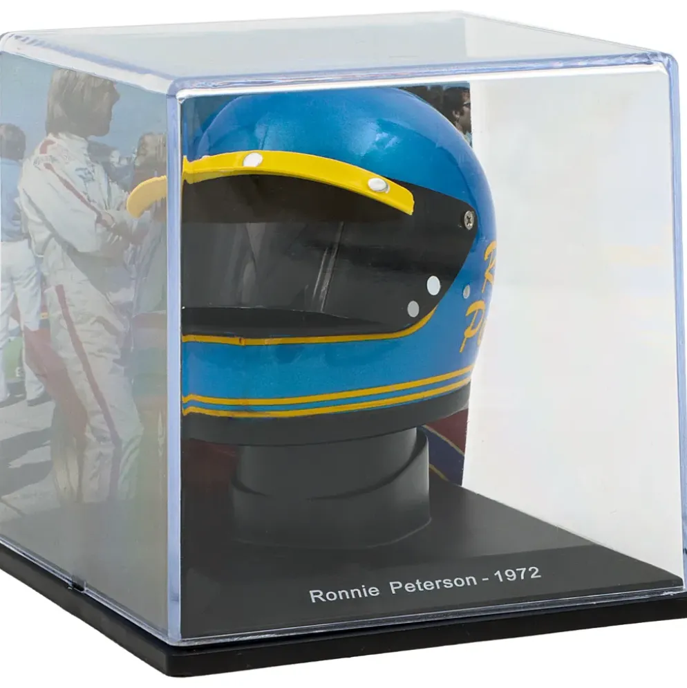 Ronnie Peterson - Hjälm - 1972 - Magazine Models - 1:5