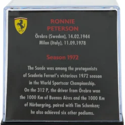 Ronnie Peterson - Hjälm - 1972 - Magazine Models - 1:5