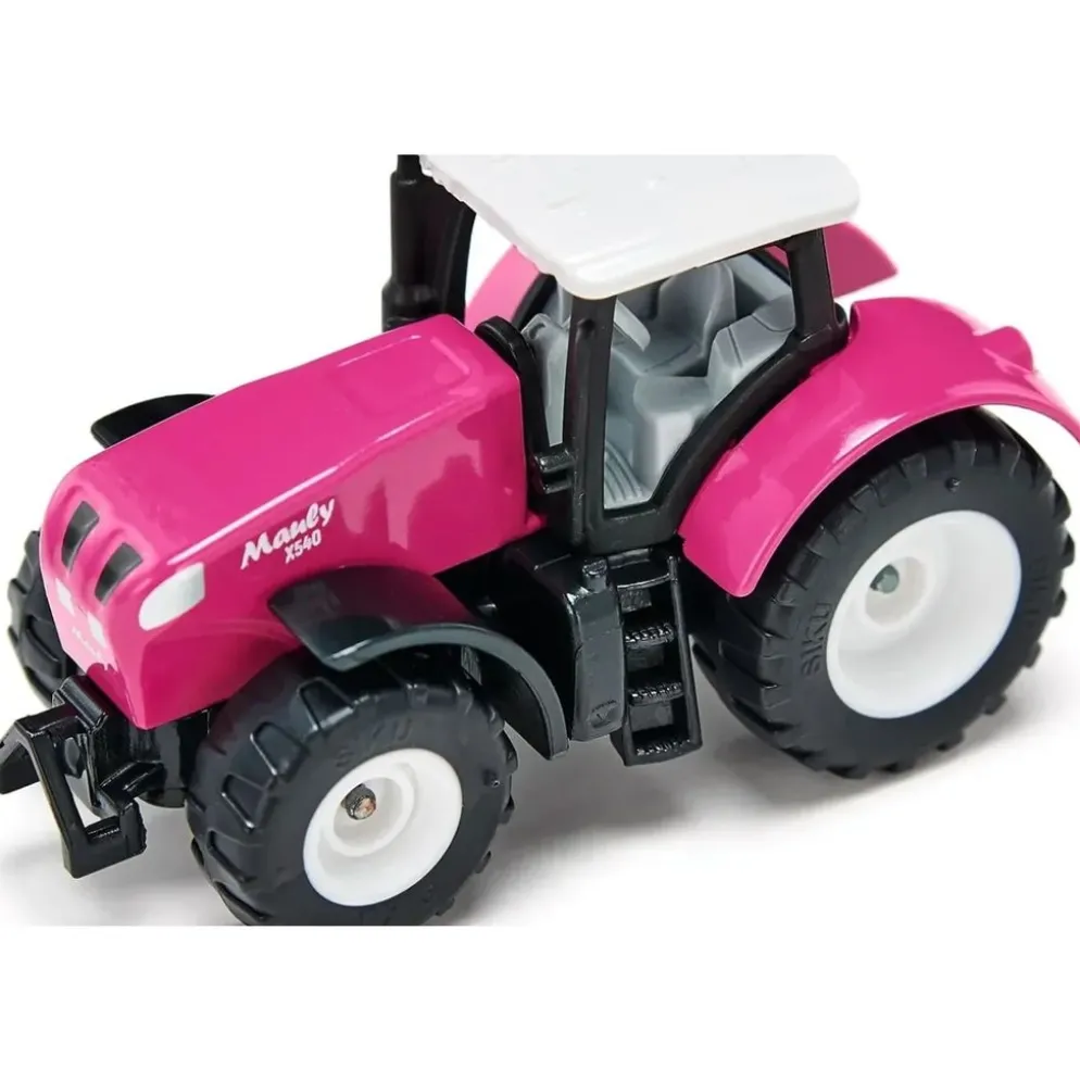 Rosa traktor - Mauly X540 - 1106 - Siku - 6 cm