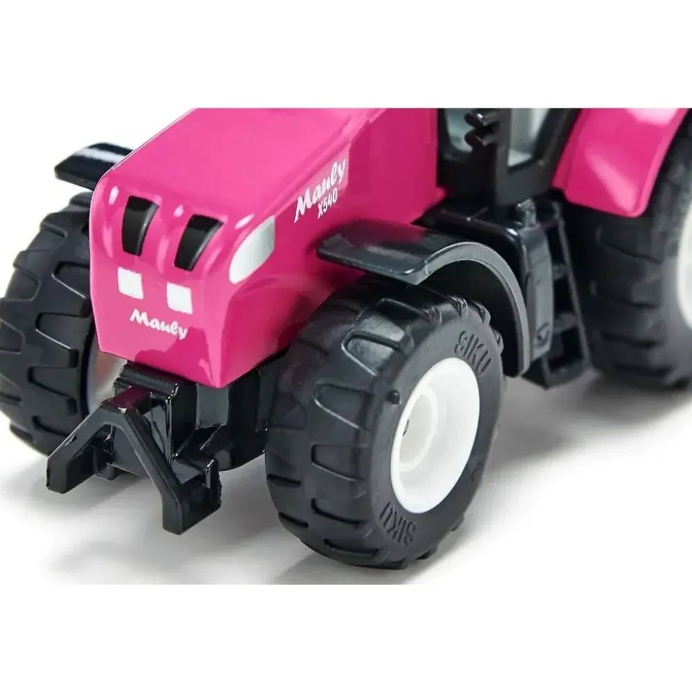 Rosa traktor - Mauly X540 - 1106 - Siku - 6 cm