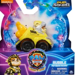 Rubble - Pup Squad Racers - PAW Patrol - 6 cm