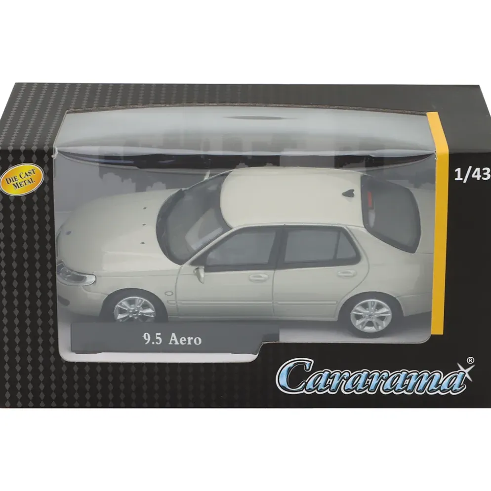 Saab 9-5 Aero - Silver - Cararama - 1:43