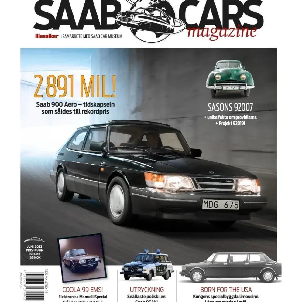 SAAB Cars Magazine #8 - 2022 - Klassiker - Tidning