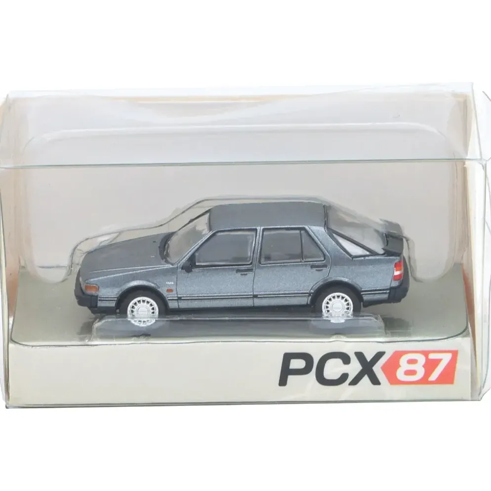 Saab 9000 CC - 1985 - Mörkgrå - PCX87 - 1:87 - 5 cm