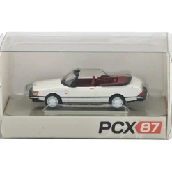 Saab 900 Convertible - Vit - 1986 - PCX87 - 1:87