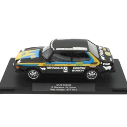 Saab 99 EMS - Blomqvist / Sylvan - Rally Sweden 1977 - MCG - 1:18