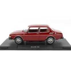 Saab 99 EMS - Mörkröd - 1977 - Modelcar Group - 1:18
