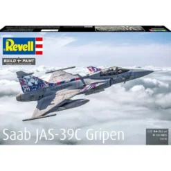 Saab JAS-39C Gripen - Set med färg, lim och pensel - 03776 - Revell - 1:72