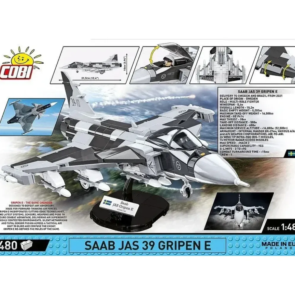 Saab JAS 39 Gripen E - 5820 - COBI - 1:48